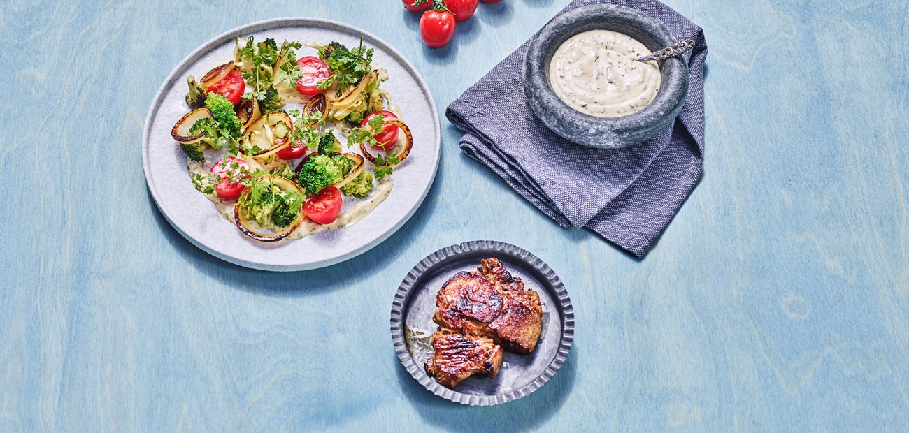 Stekte brokkolitopper