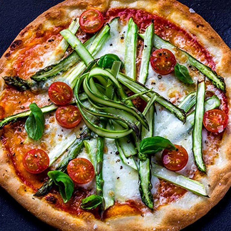 Aspargespizza