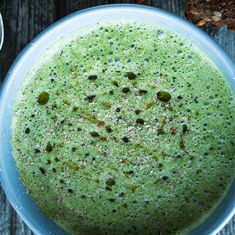 Spinatsuppe