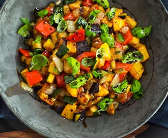 Rustikk ratatouille
