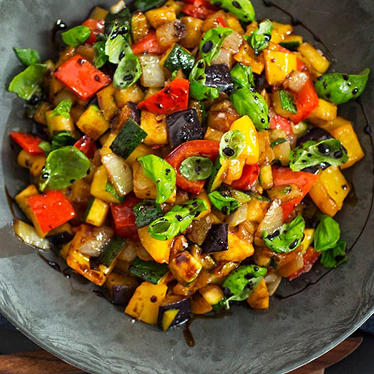 Rustikk ratatouille