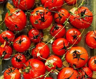 Bakte tomater