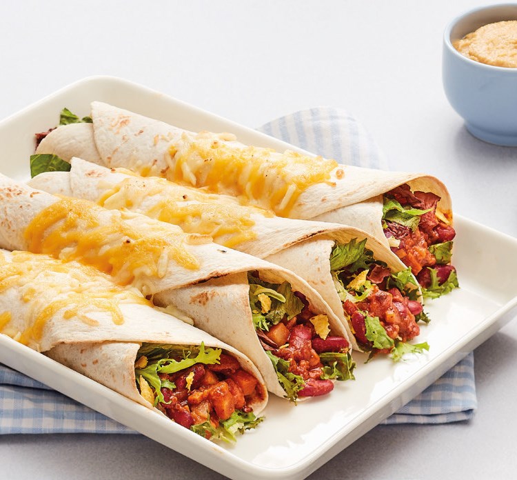 Fajitas med Chili sin carne