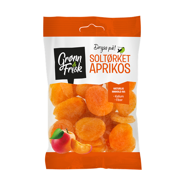 Soltørket Aprikos