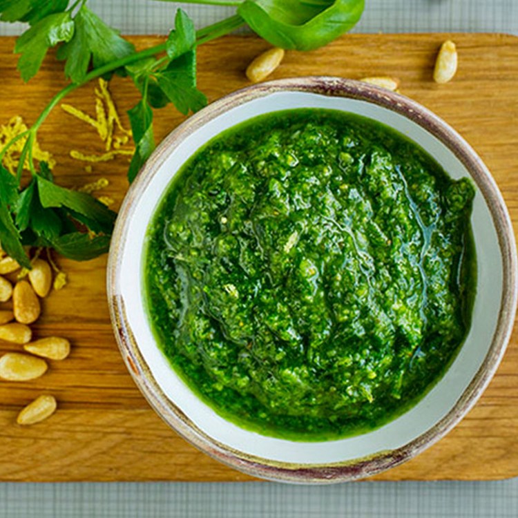Persillepesto - Lag pesto med persille!