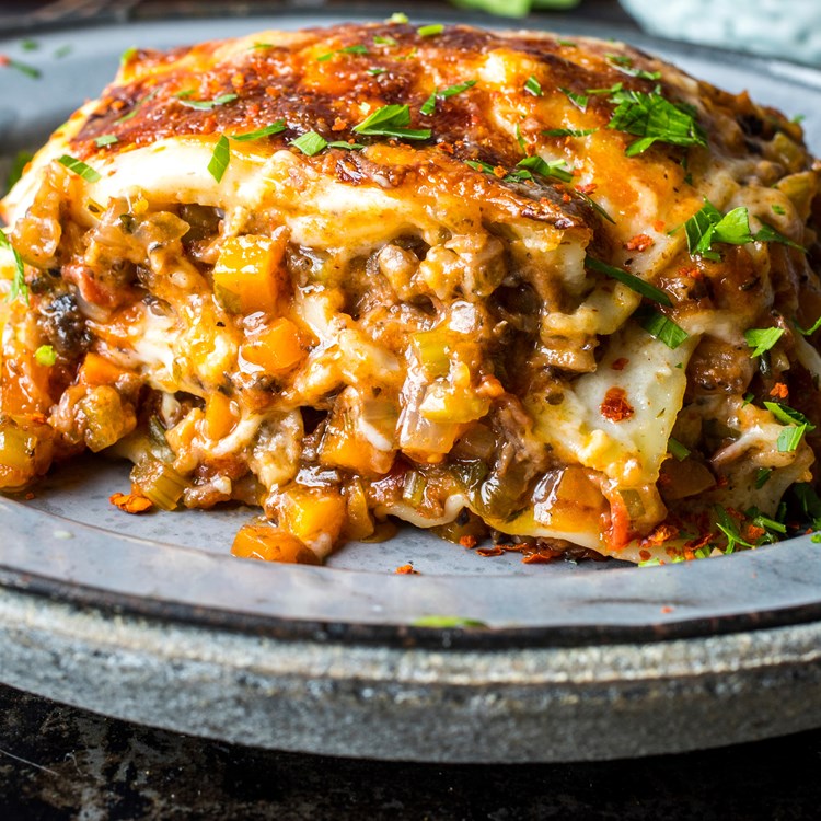 Grønnsakslasagne