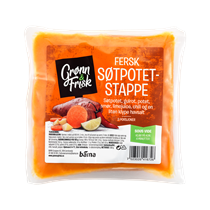 Fersk Søtpotetstappe