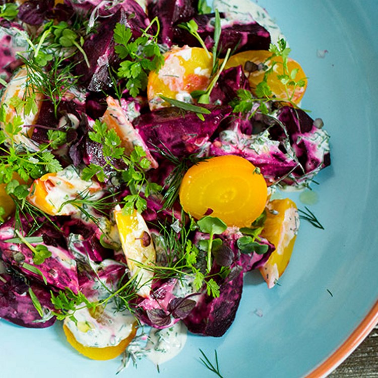 Lun rødbetsalat