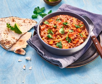 Gulrot og blomkål dhal