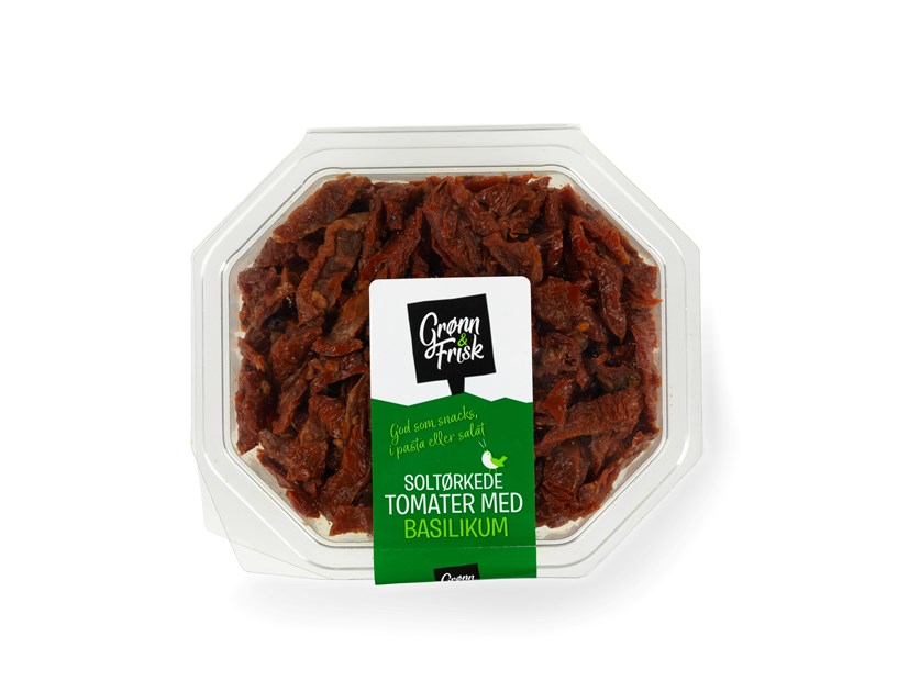 Soltørkede Tomater Med Basilikum