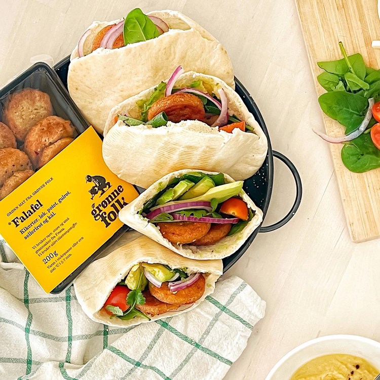 Falafel i pita