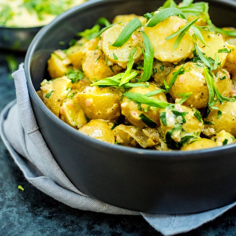Sennep Og Dill Potetsalat