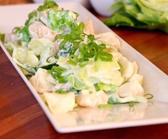 Sommerkål- og nypotetsalat