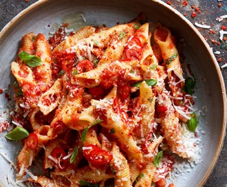 Pasta penne arrabiata