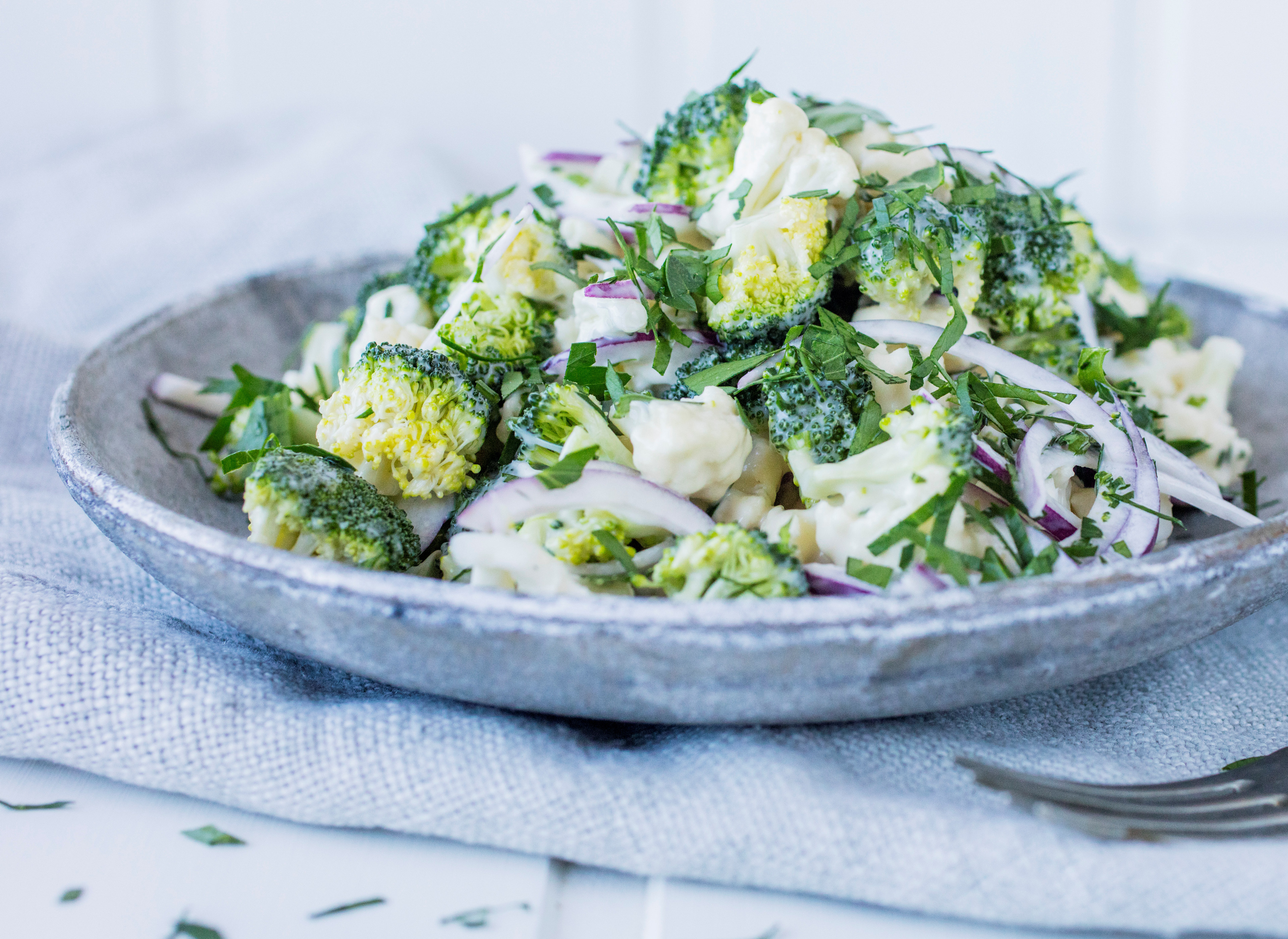 Blomkål- og brokkolisalat | Bama