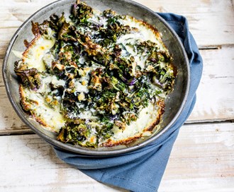Ostegratinert rosettkål