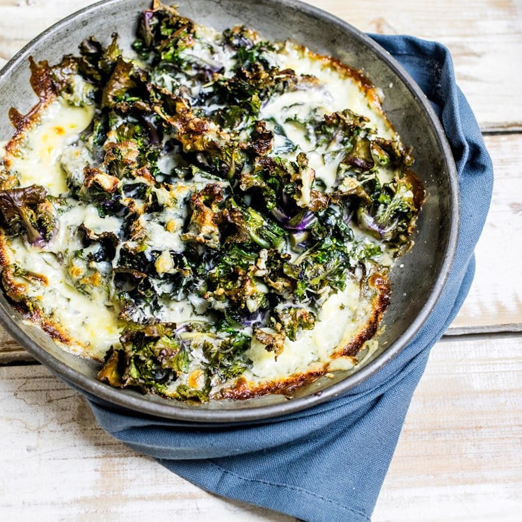 Ostegratinert rosettkål
