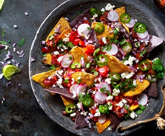 Nachos med tomatsalsa