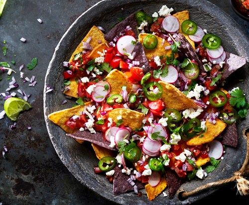 Nachos med tomatsalsa