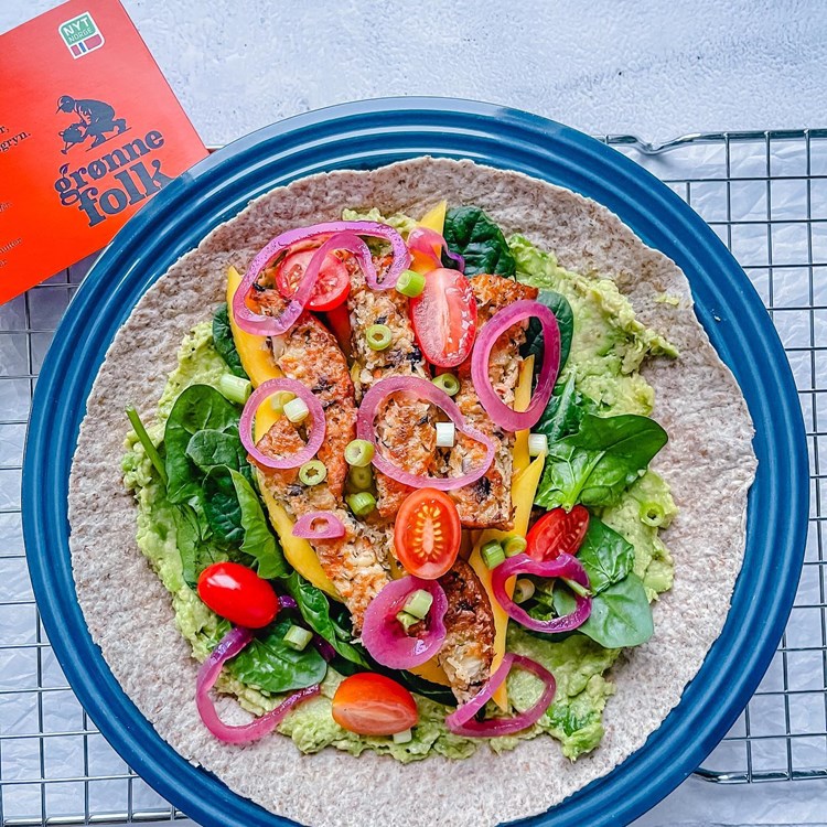 Fargerik selleriwrap