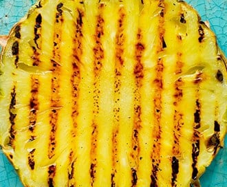 Grillet ananas