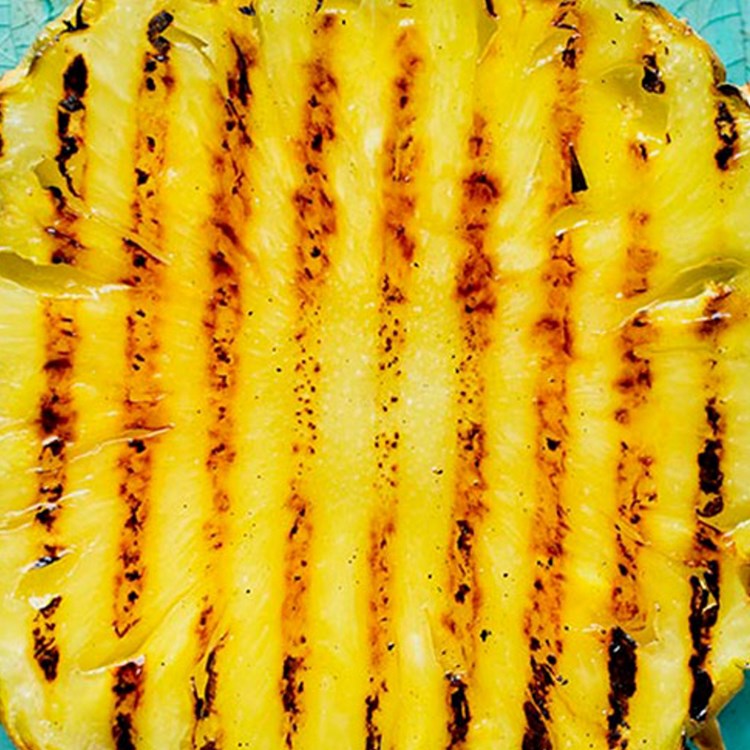 Grillet ananas