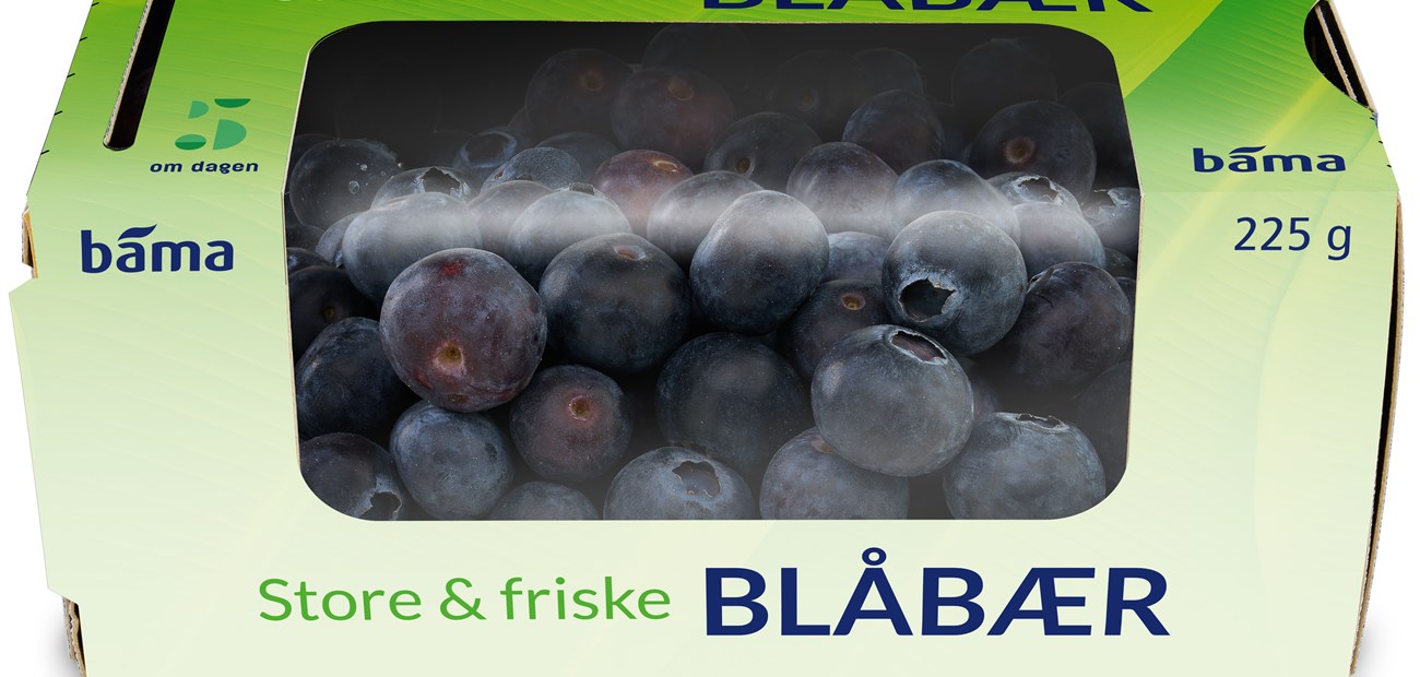 Blåbæremballasje vinner pris