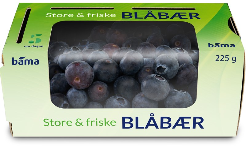 Blåbæremballasje vinner pris
