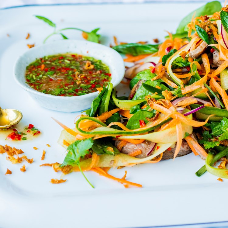 Thaiinspirert biffsalat