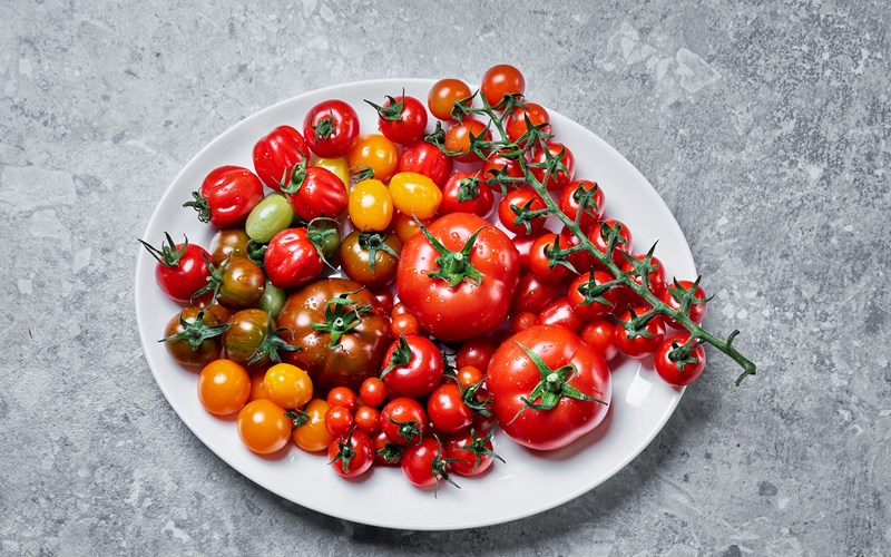 Slik oppbevarer du tomater