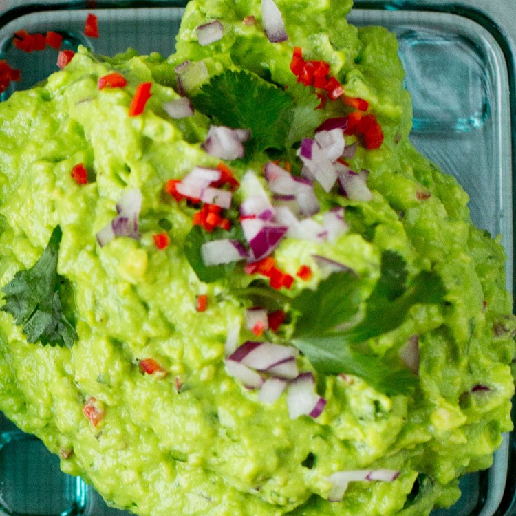 Guacamole Fra Bunnen Av Bama