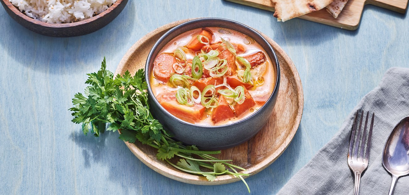 Gulrot med tomat-curry