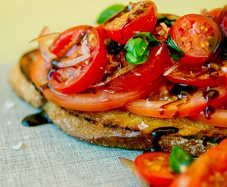 Bruschetta med tomat