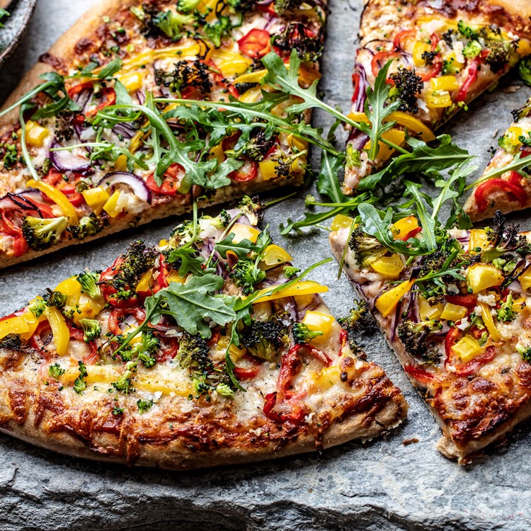 Grønn pizza