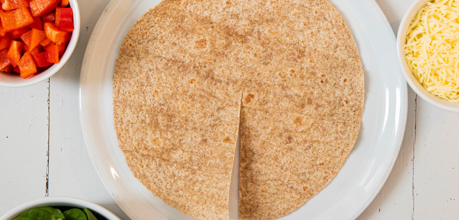 Taco wrap steg 1