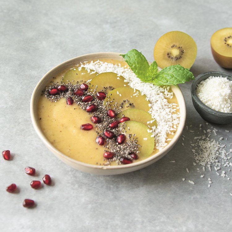 Breakfast bowl med Gul Kiwi