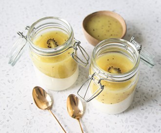 Coulis av Gul Kiwi