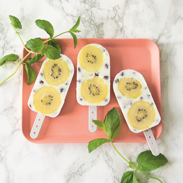 Yoghurtis med Gul Kiwi