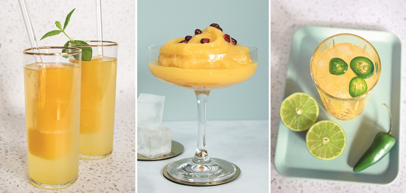 Sommerlige oppskrifter med Eple & Mangojuice