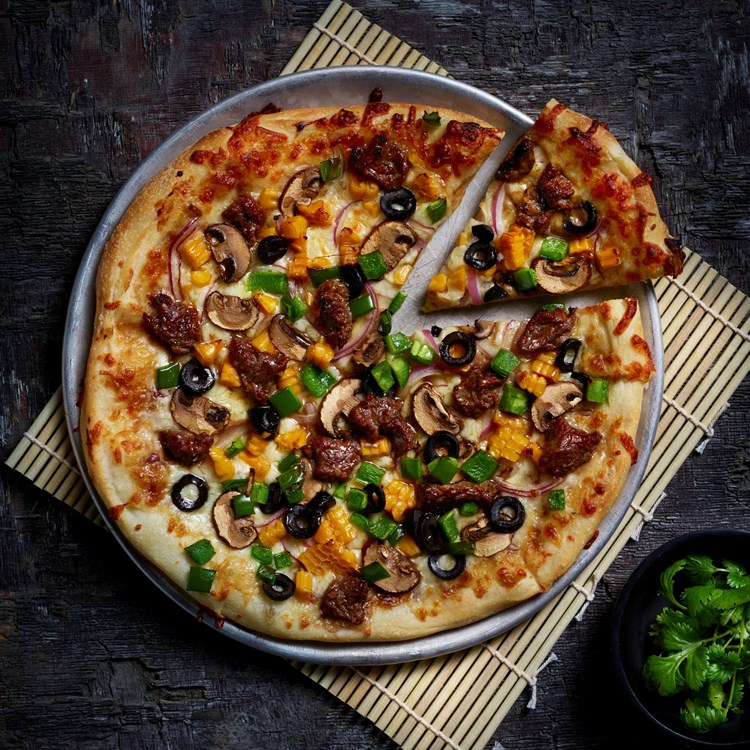 Pizza bulgogi