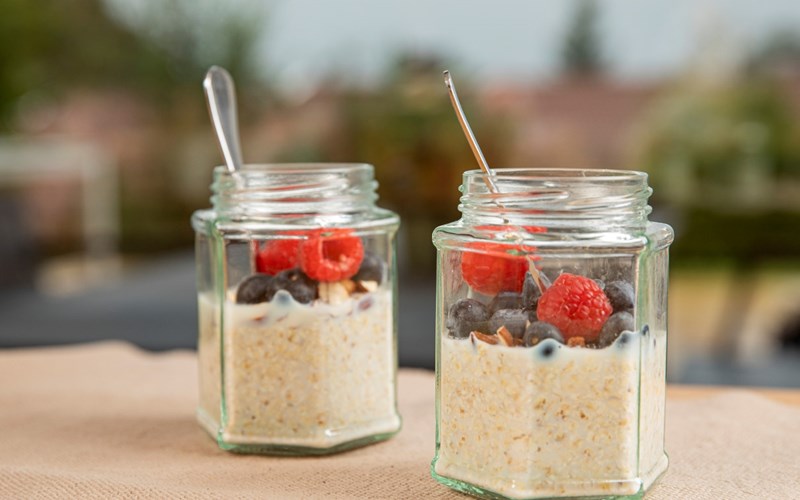 Overnatten havregrøt