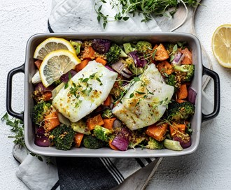 Kjapp og sunn fiskefilet i ovn