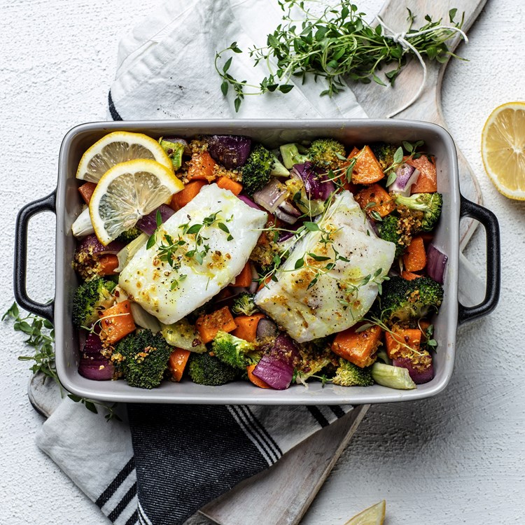 Kjapp og sunn fiskefilet i ovn