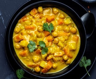 Gulrot Curry med blomkålris