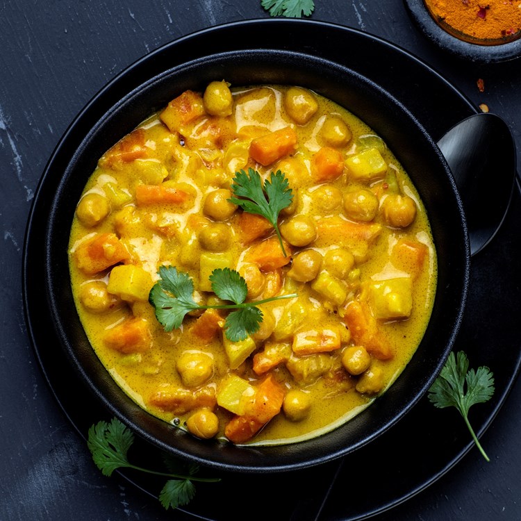 Gulrot Curry med blomkålris