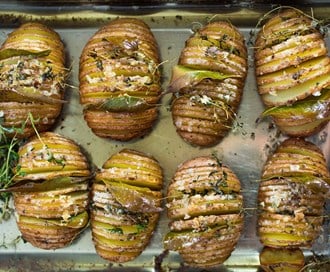 Hasselback potet