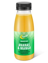 Smoothie ananas jordbær banan