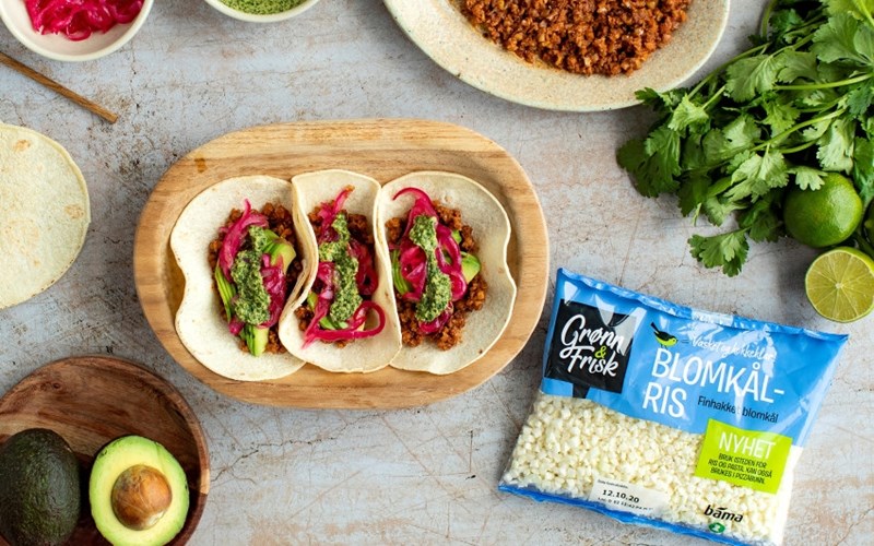 Blomkålris på nye måter!