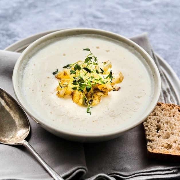 Enkel blomkålsuppe