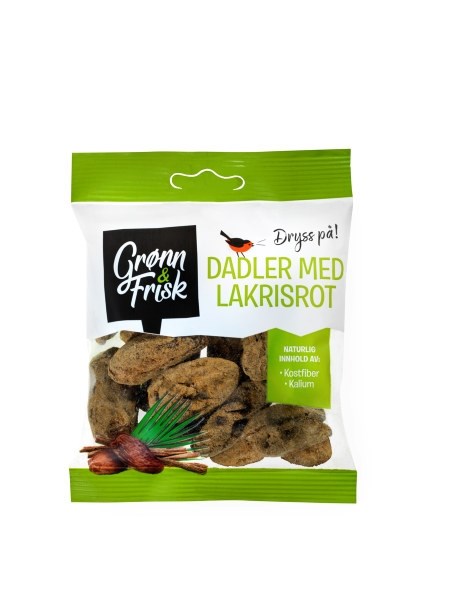 Dadler med lakrisrot